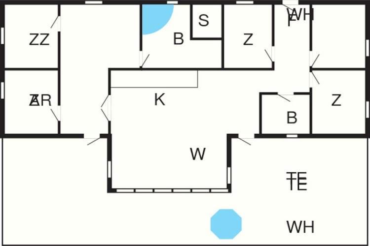 14 Person Holiday Home In V Ggerl Se Bøtø By Екстериор снимка